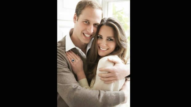 william and kate engagement. William and Kate, Photo by
